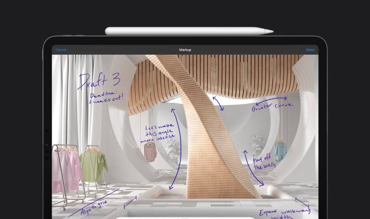 Layar iPad Pro 12.9