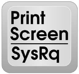 keyboard print screen