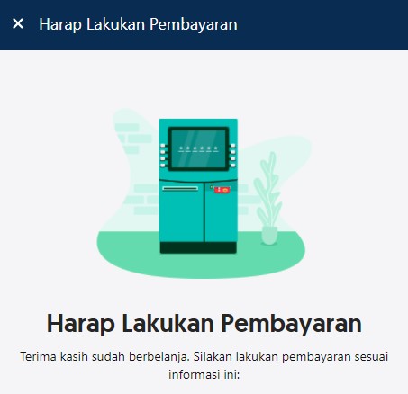 harap lakukan pembayaran
