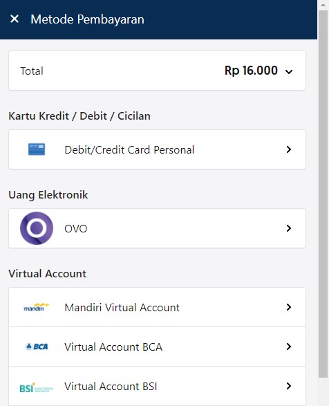 metode pembayaran pulsa dan tagihan
