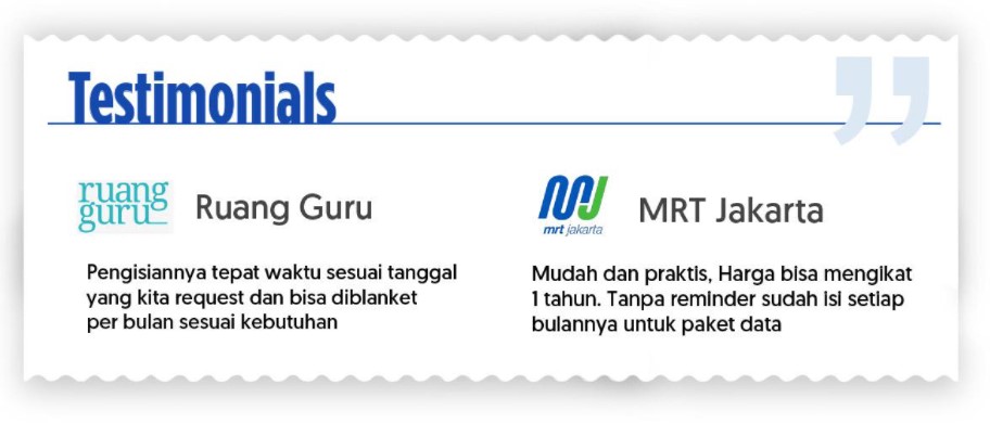 testimoni langganan produk digital