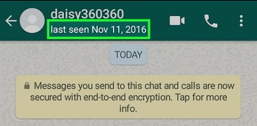 whatsapp last seen
