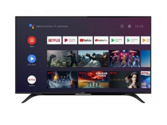 SHARP 50 Inch Android TV UHD 4T-C50BK1X
