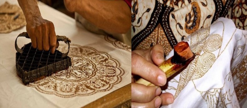 metode membuat batik kombinasi