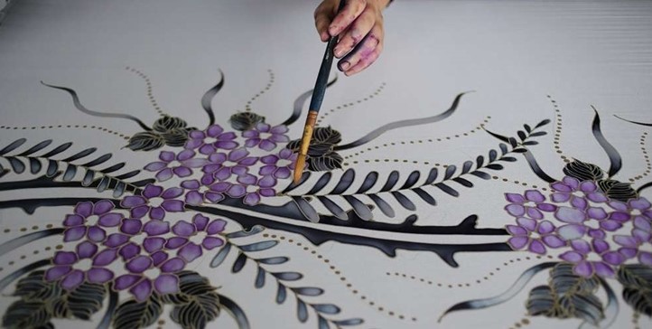 teknik membuat batik lukis