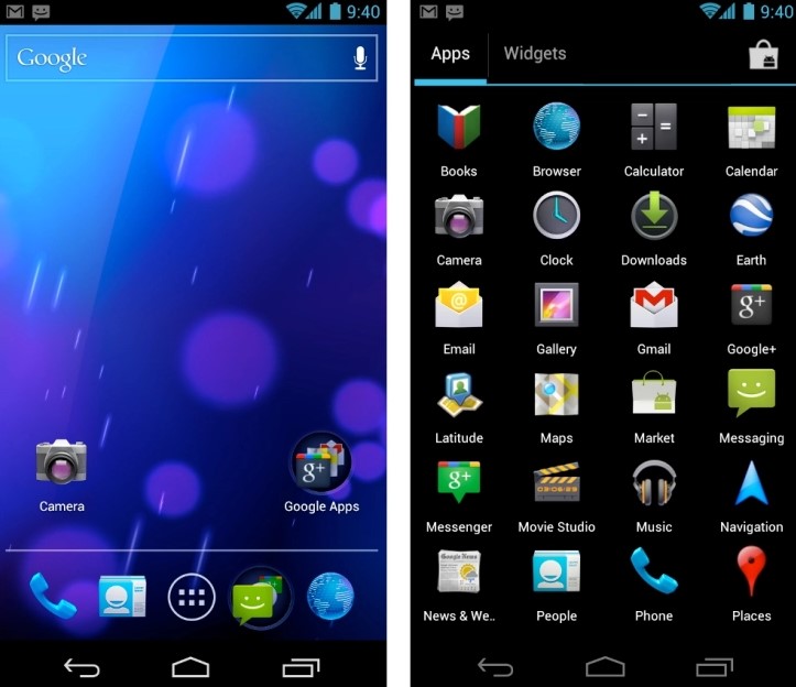 urutan android ice cream sandwich