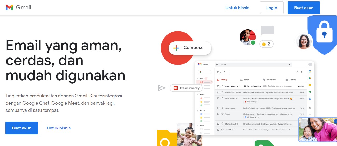 cara membuat email di laptop