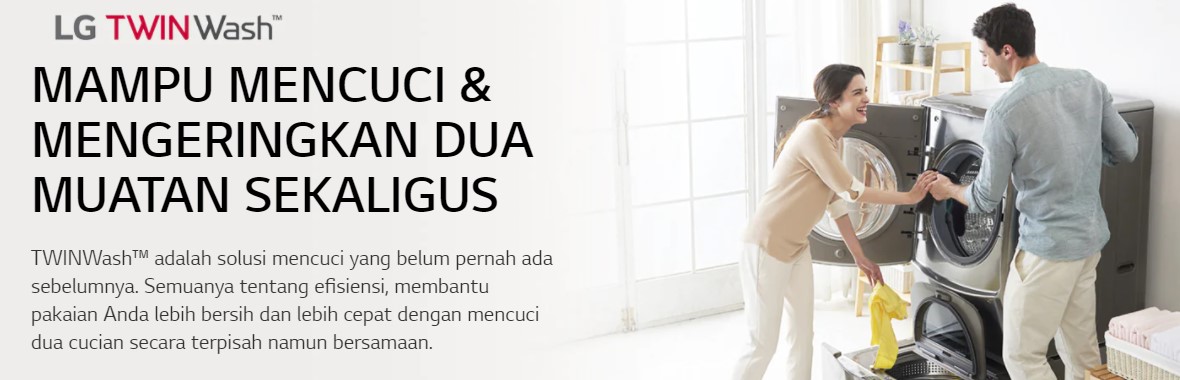 mesin cuci merk lg