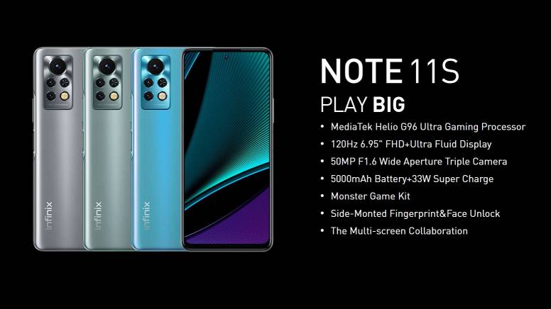Hp Infinix RAM 4 Note 11s