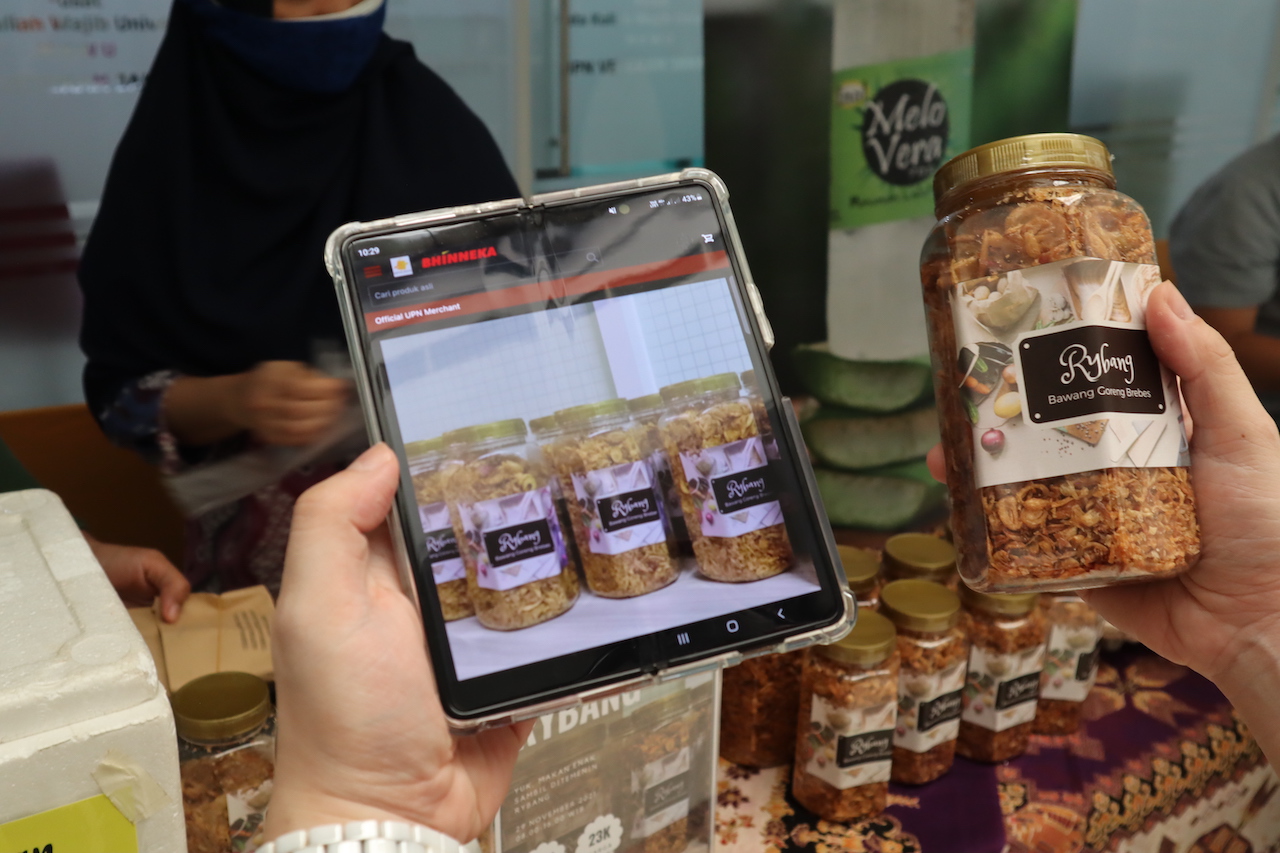 salah satu produk di campus marketplace UPNVJ