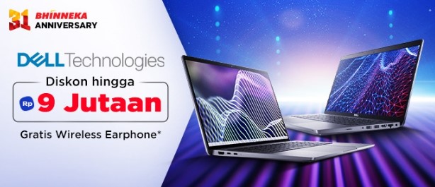 Diskon Laptop Dell Ulang Tahun Bhinneka