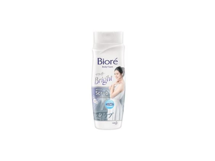 Biore Bright Body Foam White Scrub