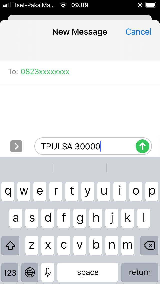 SMS Kirim Pulsa