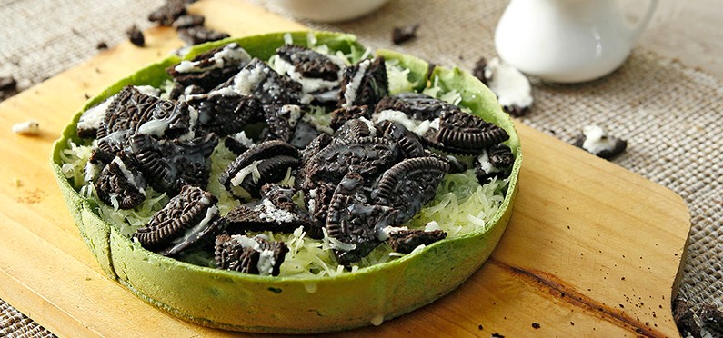 resep martabak mini green tea
