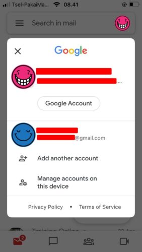 Google Account iPhone
