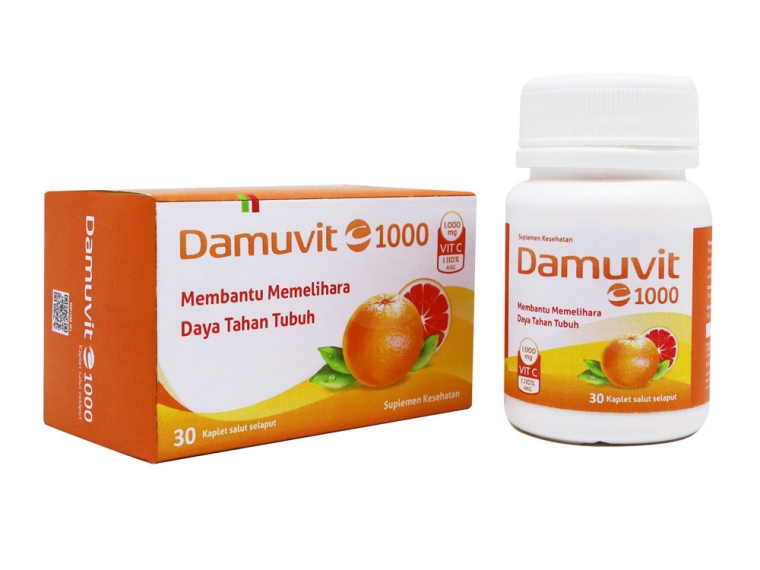 Vitamin C yang bagus Damuvit C-1000