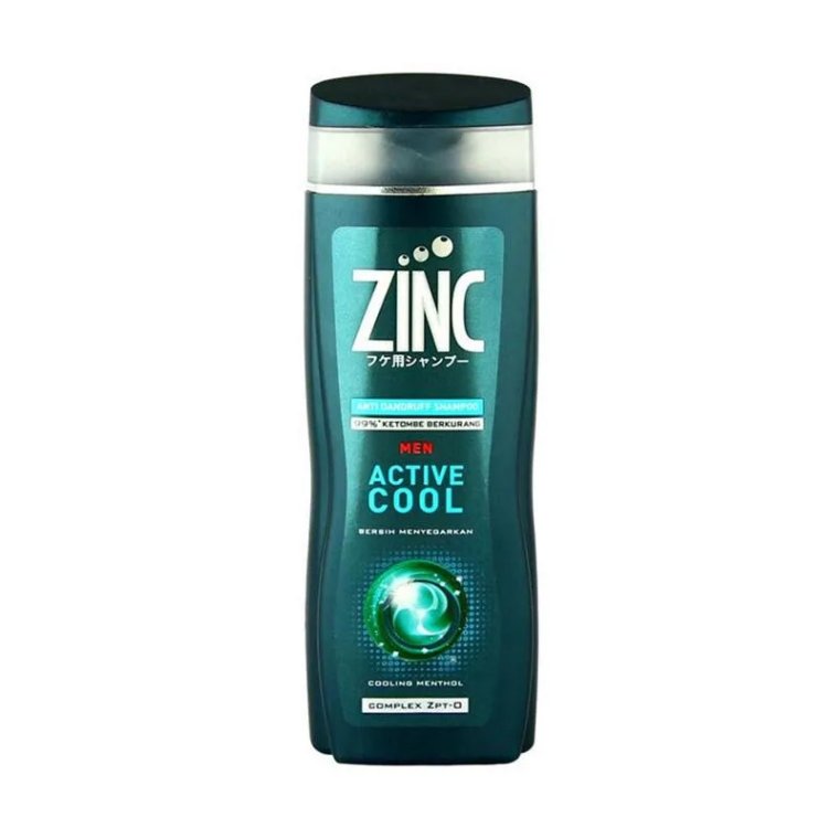 Zinc Men Active Cool Anti Dandruff Shampoo