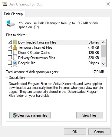 cara menghapus cache di windows 10