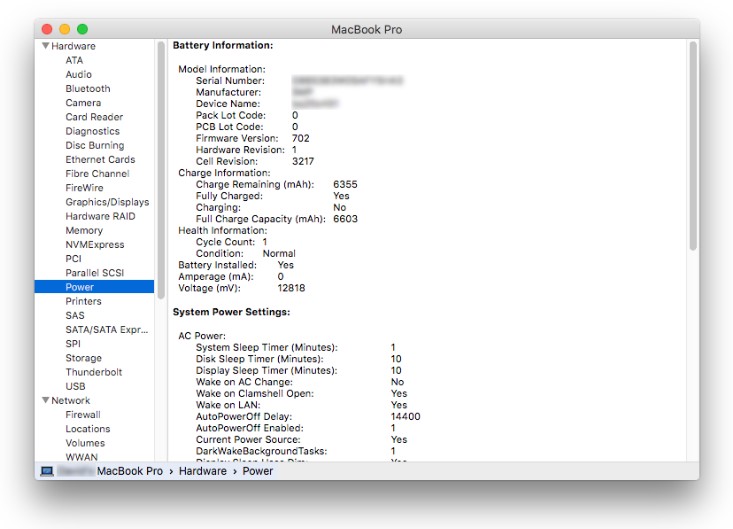 cek spesifikasi laptop macbook