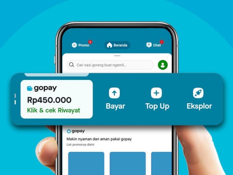 Cara Top Up GoPay