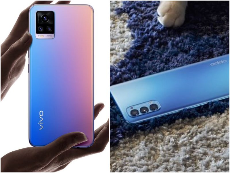 Vivo V20 Vs Oppo Reno 4 Dari Sisi Desain