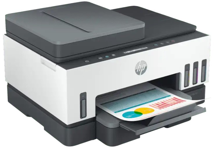 Printer Wireless HP Smart Tank 750 All in One