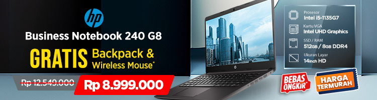 Promo Laptop Bisnis HP Notebook 240 G8 Termurah 2023 Bhinneka Promo Laptop Bisnis HP Notebook 240 G8 Termurah 2023 Bhinneka