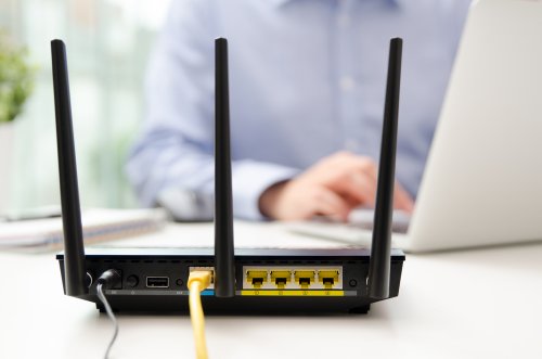 cara pasang router wifi