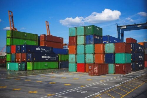 container yard