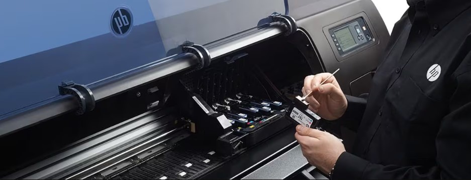 Cara membersihkan print head mesin cetak digital