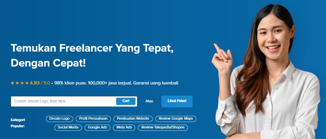 Marketplace B2B Jasa Freelance Sribu