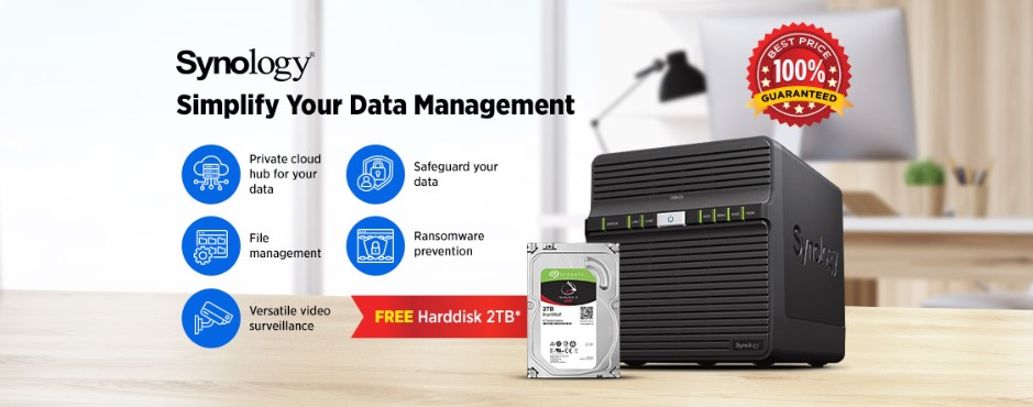 Produk NAS Lengkap dengan Fitur Backup